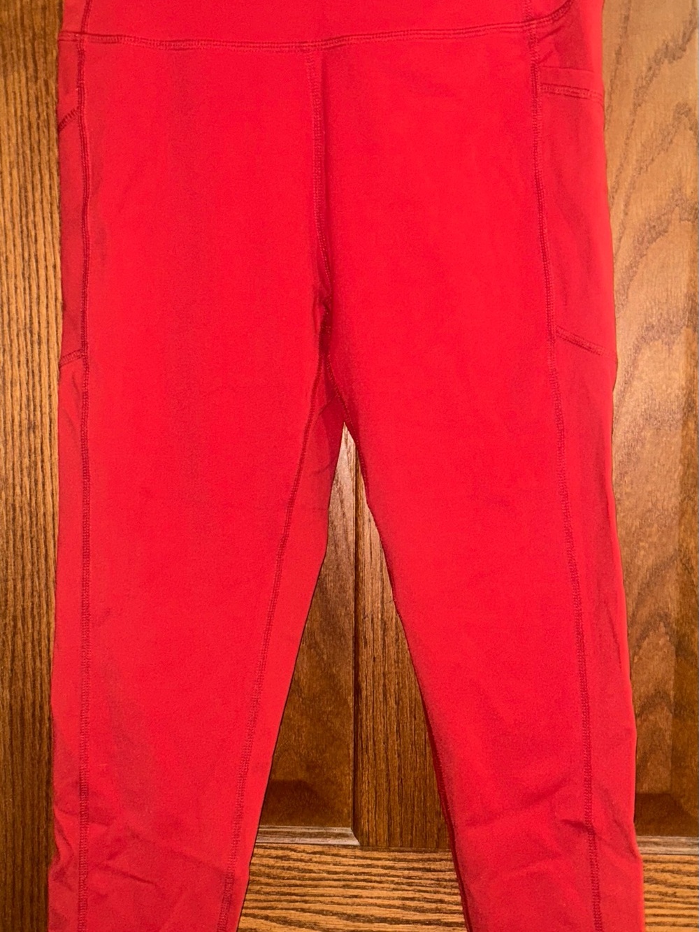 Women’s Red Active Leggings